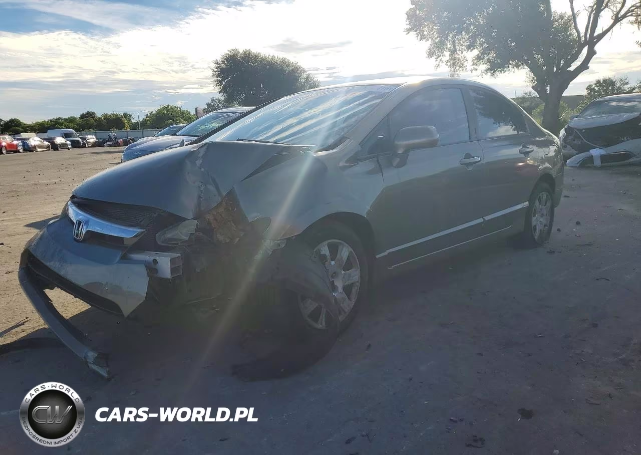 2008 Honda Civic Lx VIN:2HGFA165X8H323707 - 1