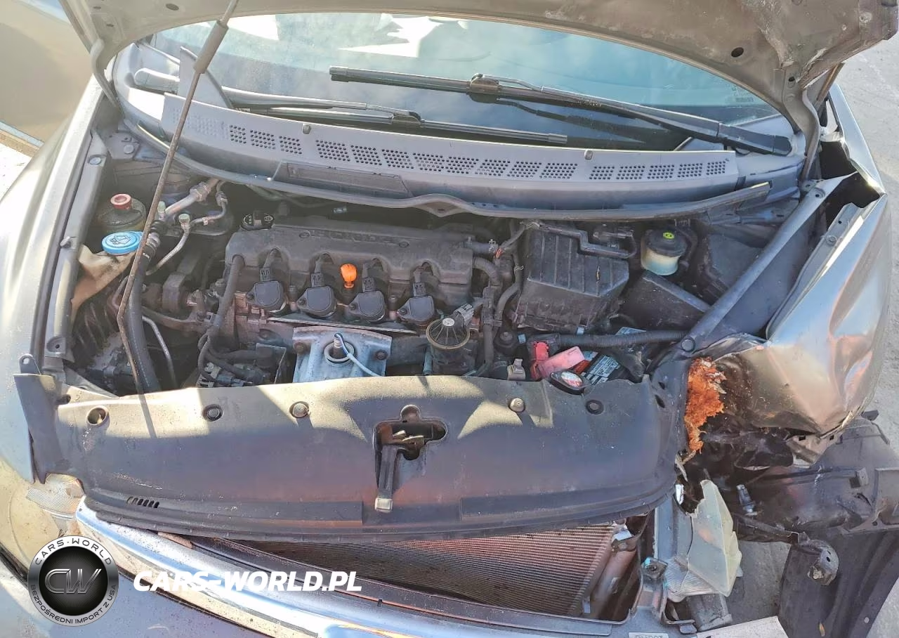 2008 Honda Civic Lx VIN:2HGFA165X8H323707 - 11