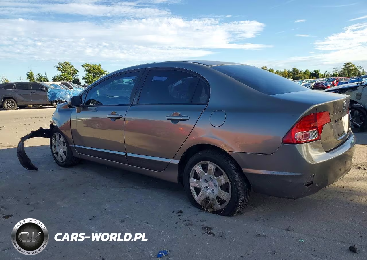 2008 Honda Civic Lx VIN:2HGFA165X8H323707 - 2