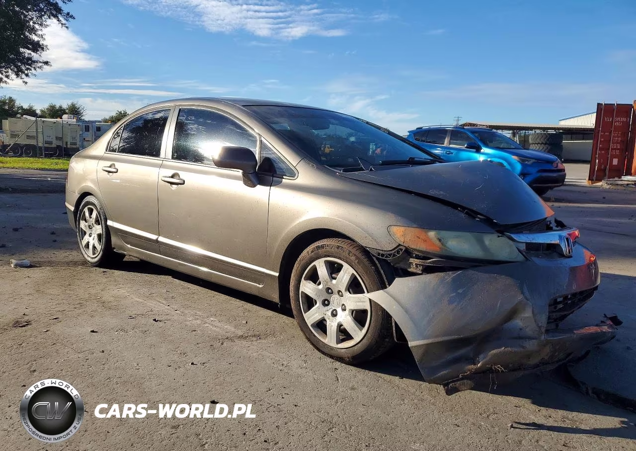2008 Honda Civic Lx VIN:2HGFA165X8H323707 - 4