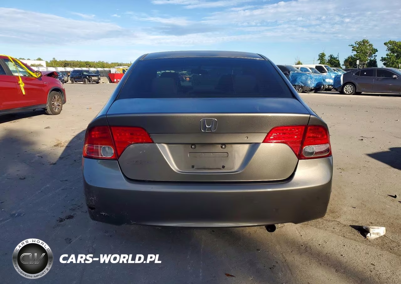 2008 Honda Civic Lx VIN:2HGFA165X8H323707 - 6