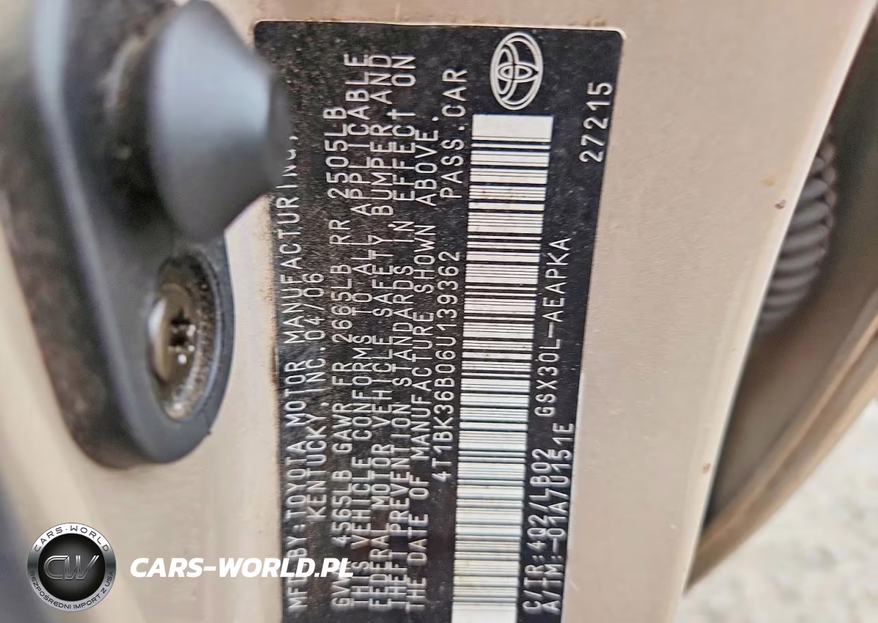 2006 Toyota Avalon Limited VIN:4T1BK36B06U139362 - 12