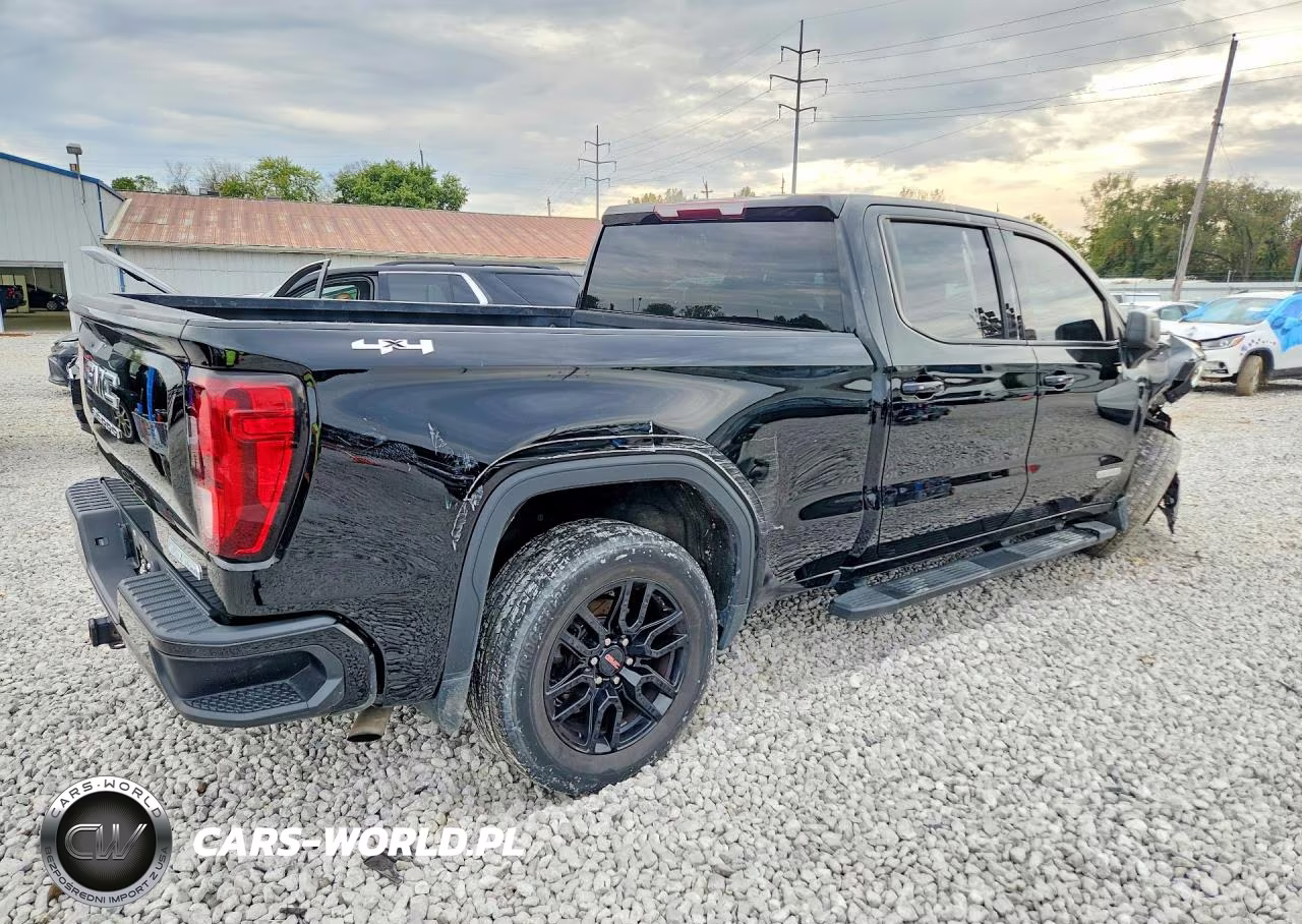2021 GMC Sierra K1500 Elevation VIN:3GTP9CEK4MG197126 - 3