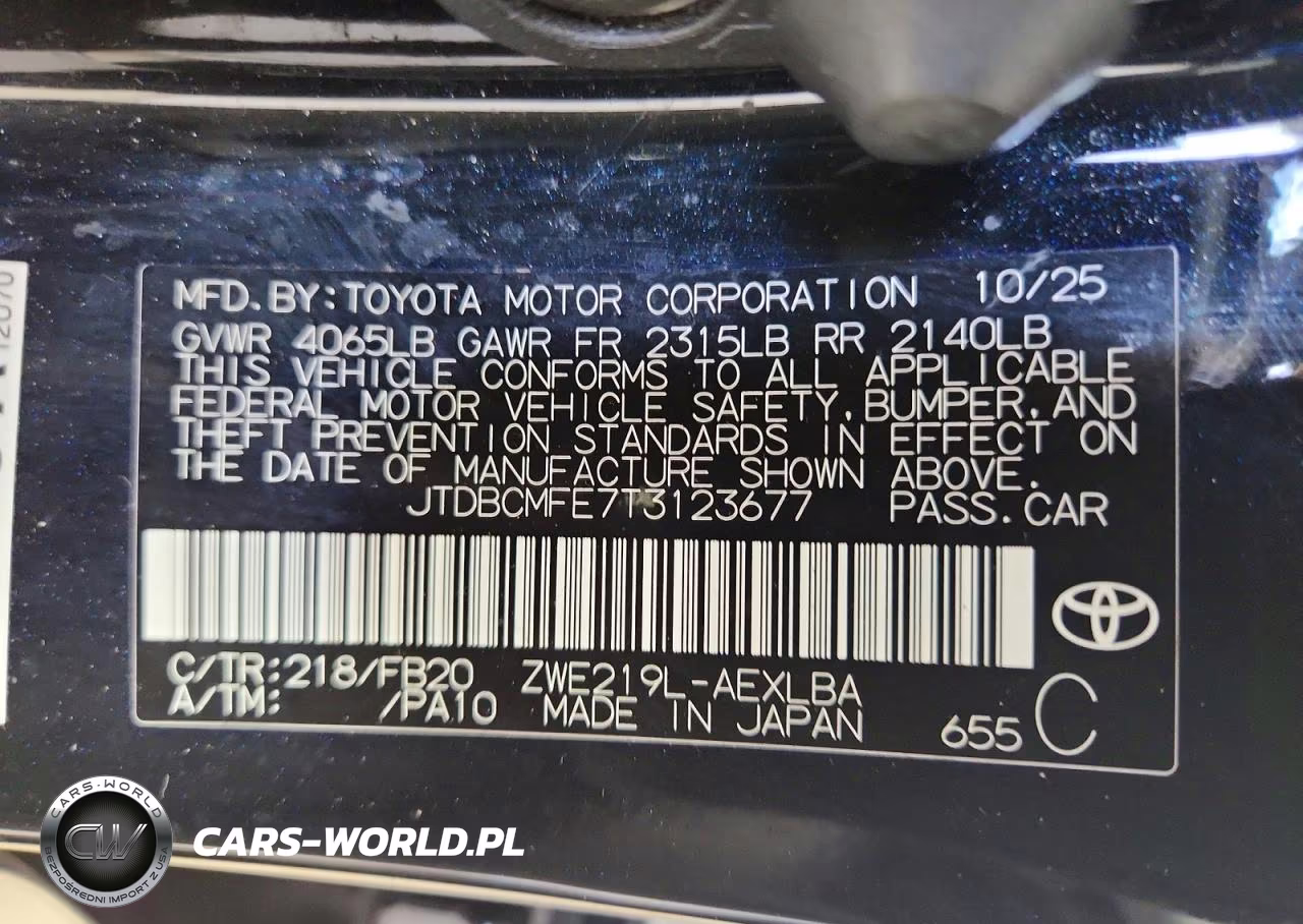 2026 Toyota Corolla Hybrid Le VIN:JTDBCMFE7T3123677 - 13