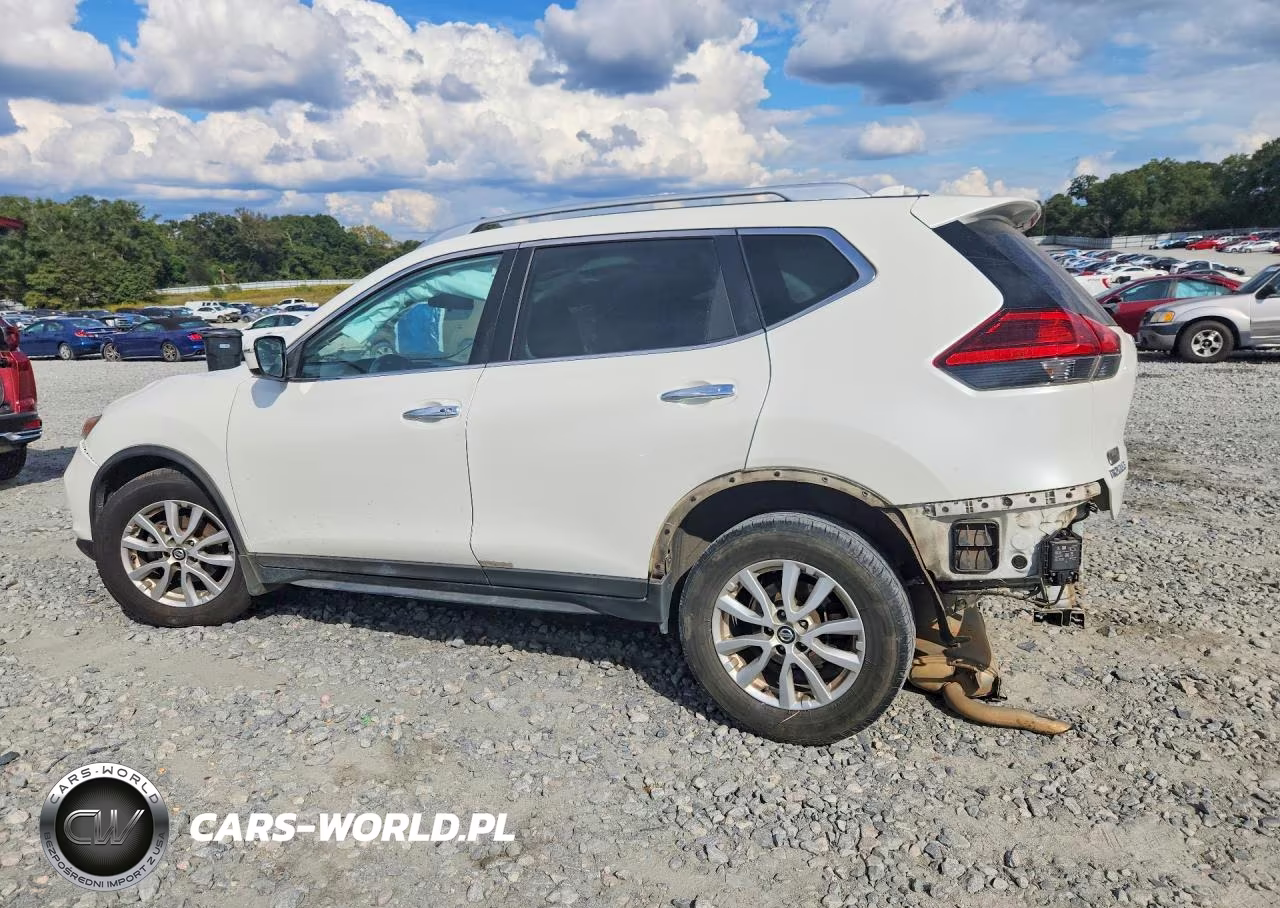2017 Nissan Rogue Sv VIN:KNMAT2MT5HP614119 - 2
