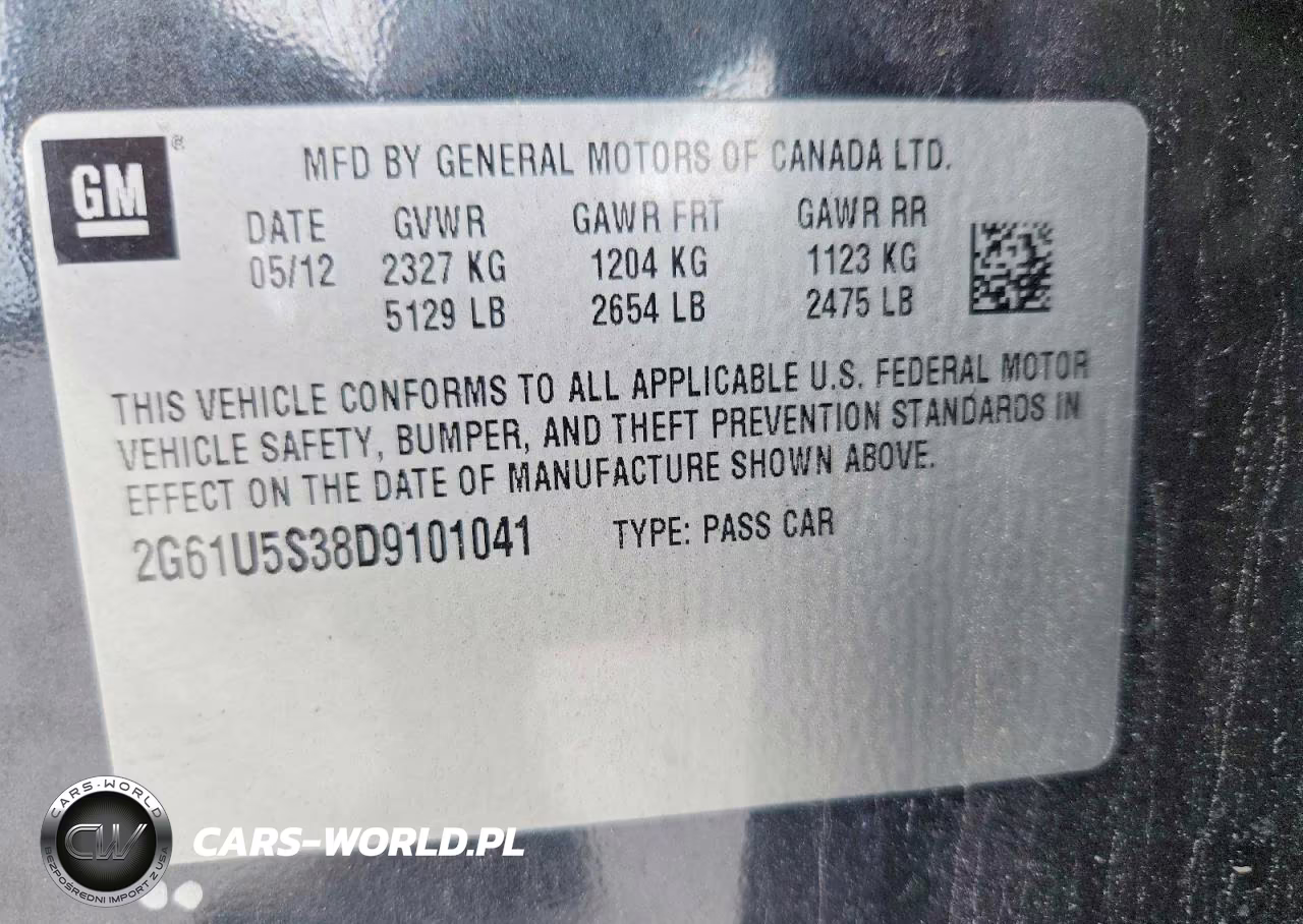2013 Cadillac Xts Platinum VIN:2G61U5S38D9101041 - 13
