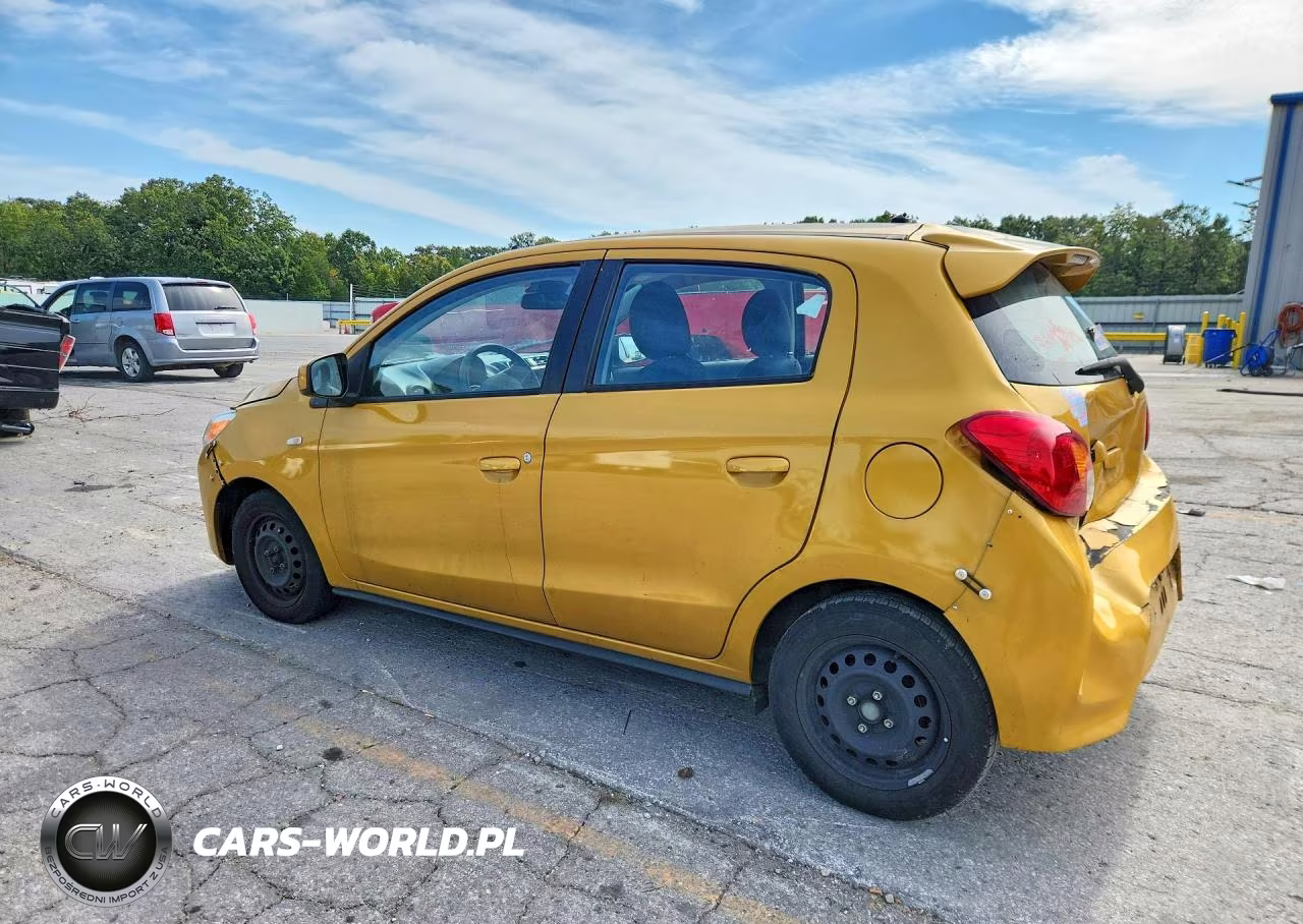2021 Mitsubishi Mirage Es VIN:ML32AUHJ4MH002869 - 2