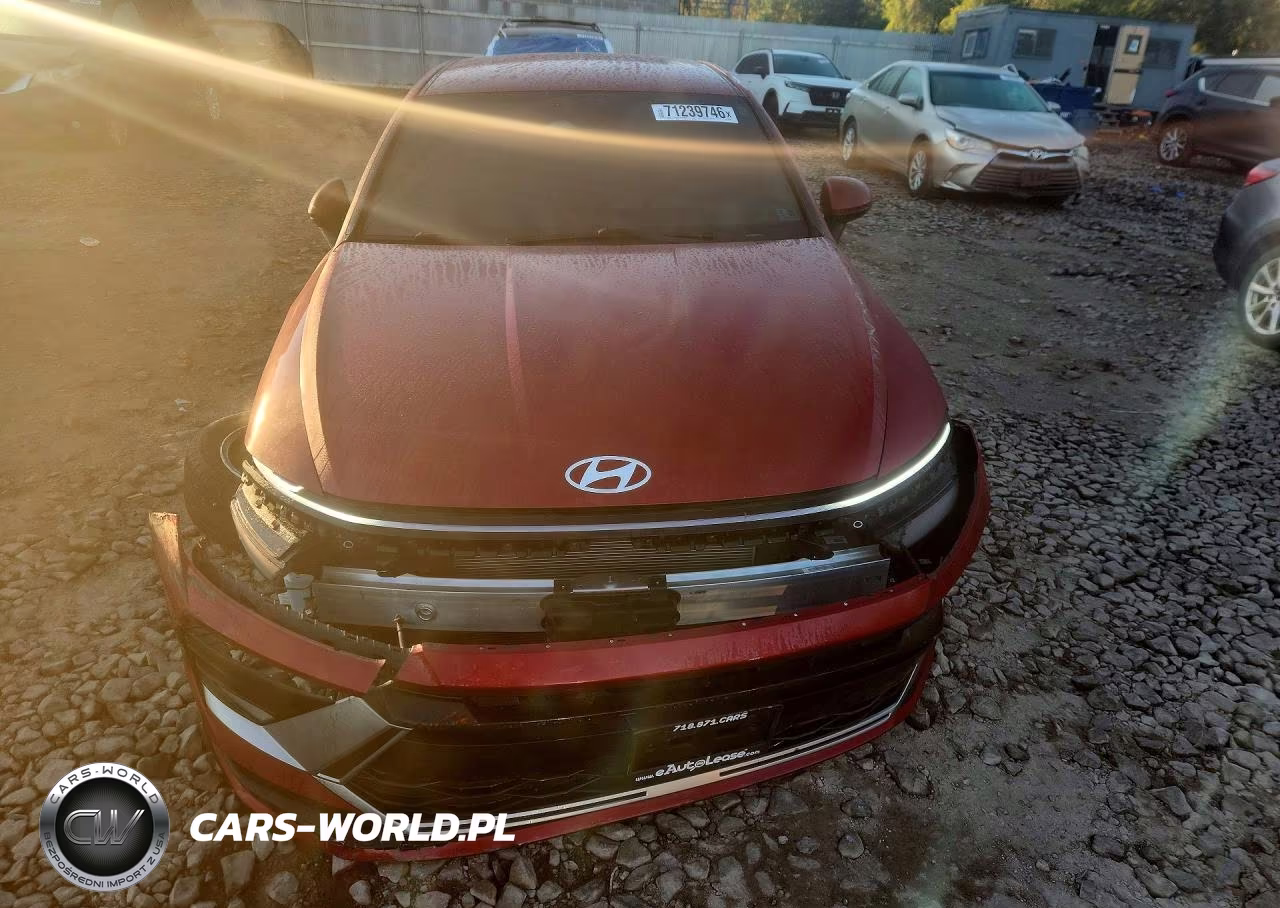 2024 Hyundai Sonata Sel VIN:KMHL64JAXRA411404 - 5