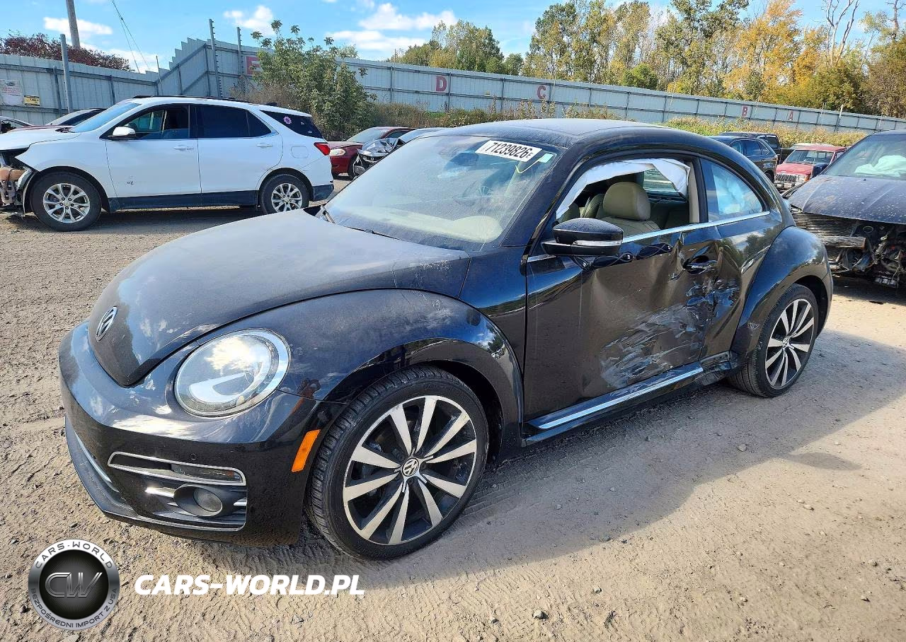 2018 Volkswagen Beetle Se VIN:3VWJD7AT4JM712288 - 1