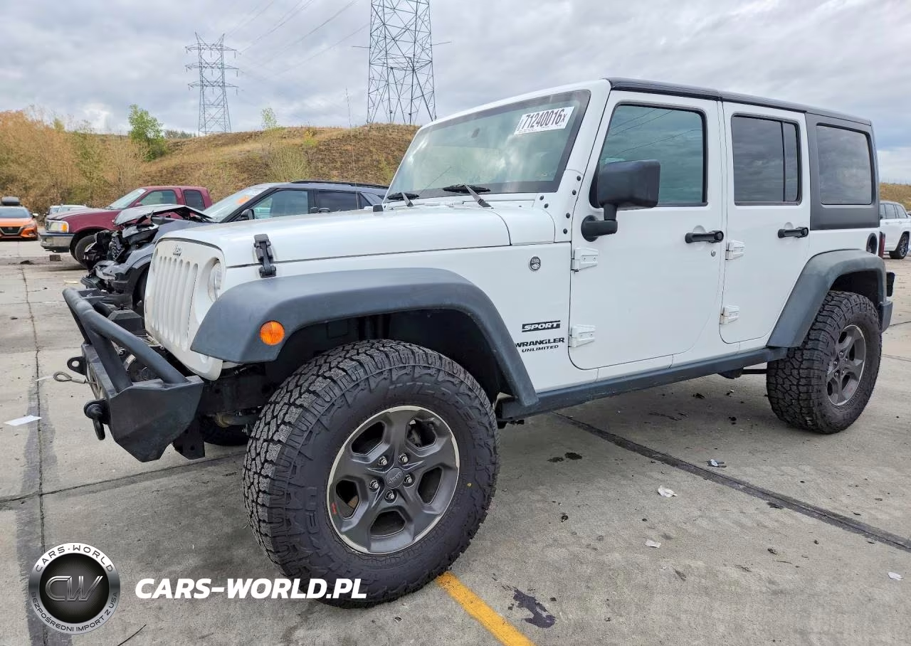 2017 Jeep Wrangler Unlimited Sport VIN:1C4HJWDG6HL718592 - 1