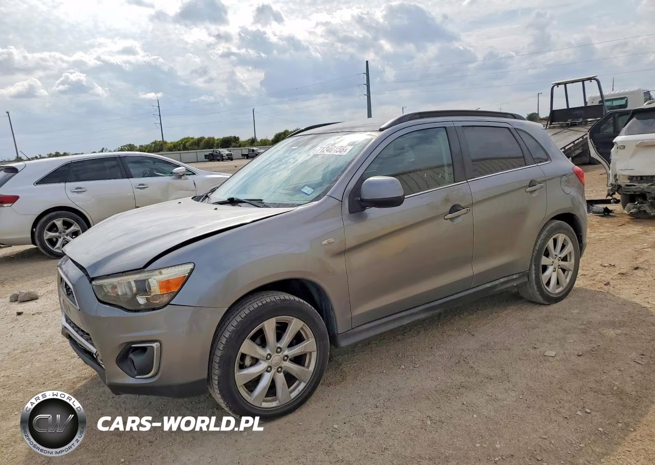 2014 Mitsubishi Outlander Sport Se VIN:4A4AP4AU0EE017795 - 1