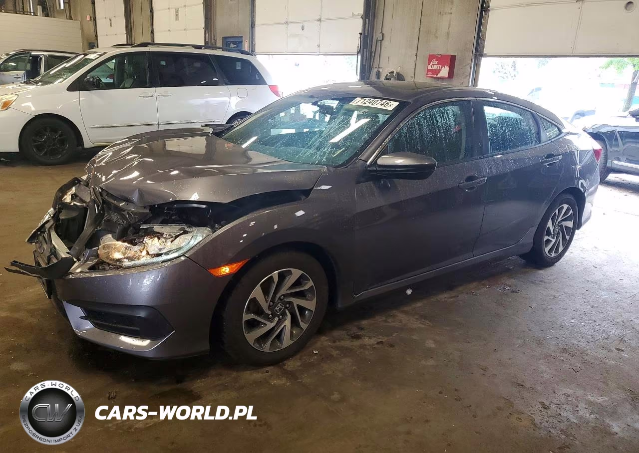 2016 Honda Civic Exl VIN:19XFC1F79GE077298 - 1