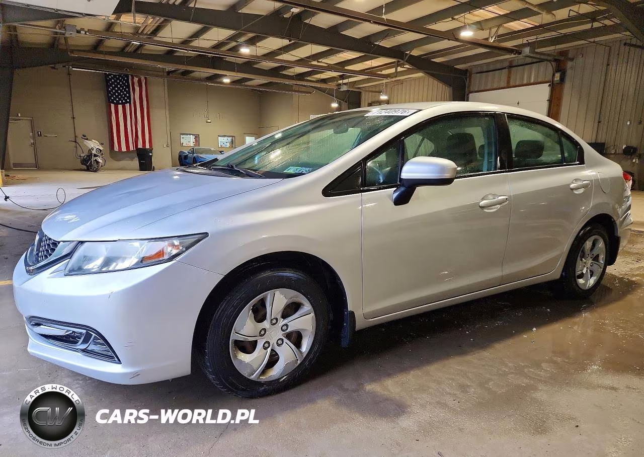 2014 Honda Civic Lx VIN:19XFB2F53EE261141 - 1