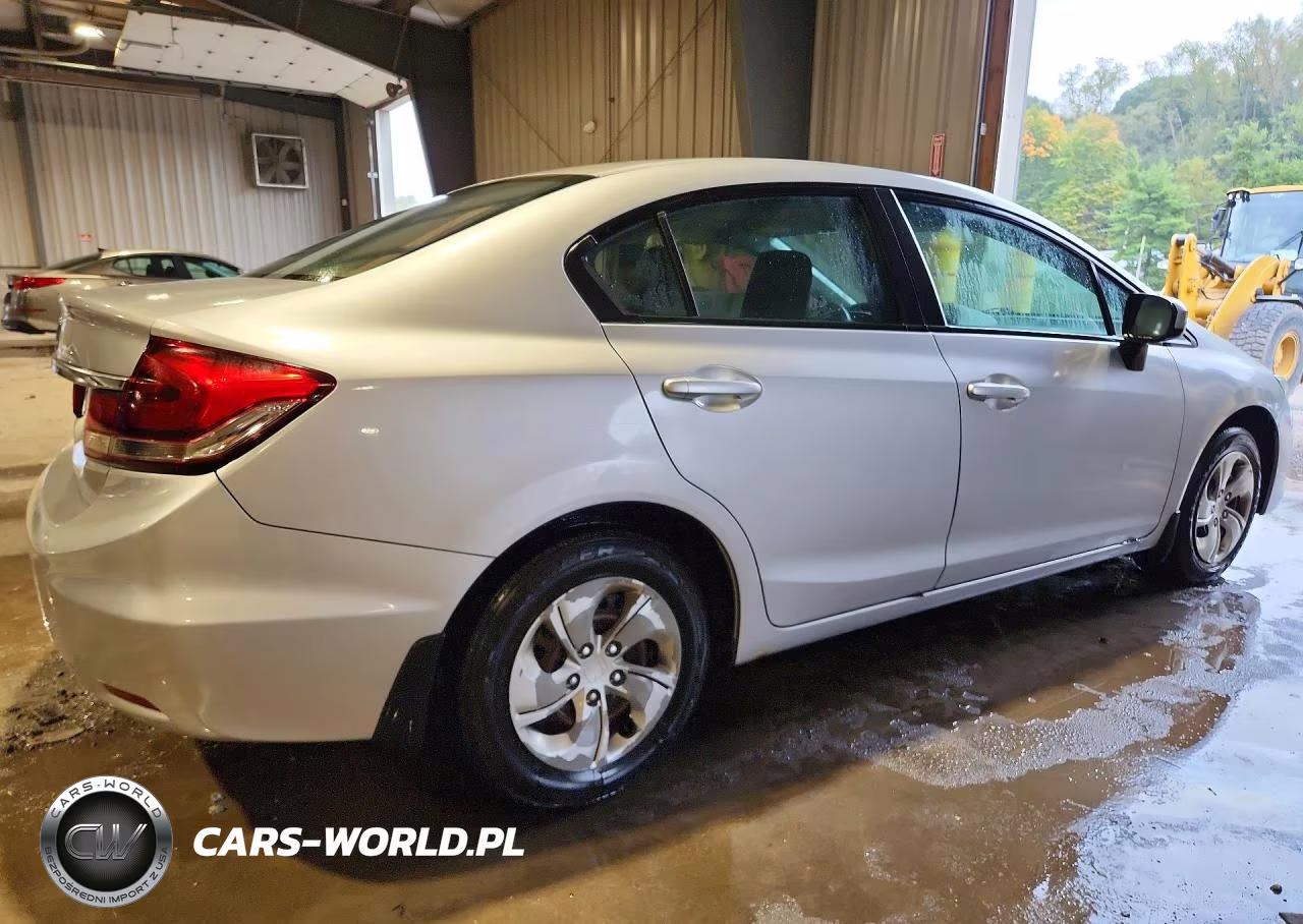 2014 Honda Civic Lx VIN:19XFB2F53EE261141 - 3