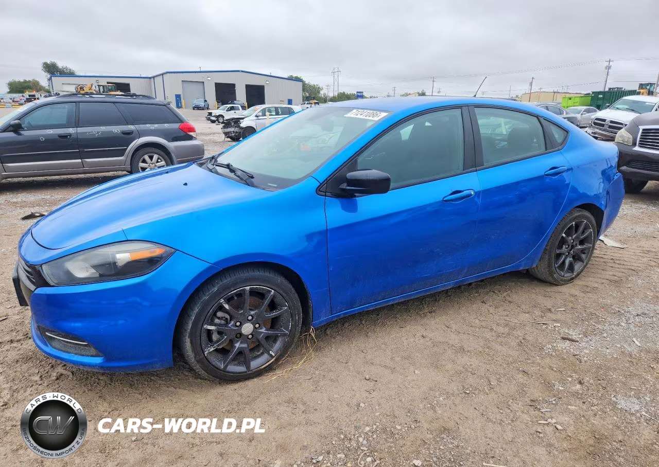 2016 Dodge Dart Se VIN:1C3CDFAA5GD541242 - 1