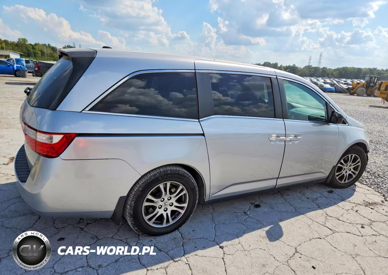 2012 Honda Odyssey Exl VIN:5FNRL5H67CB041011 - 3