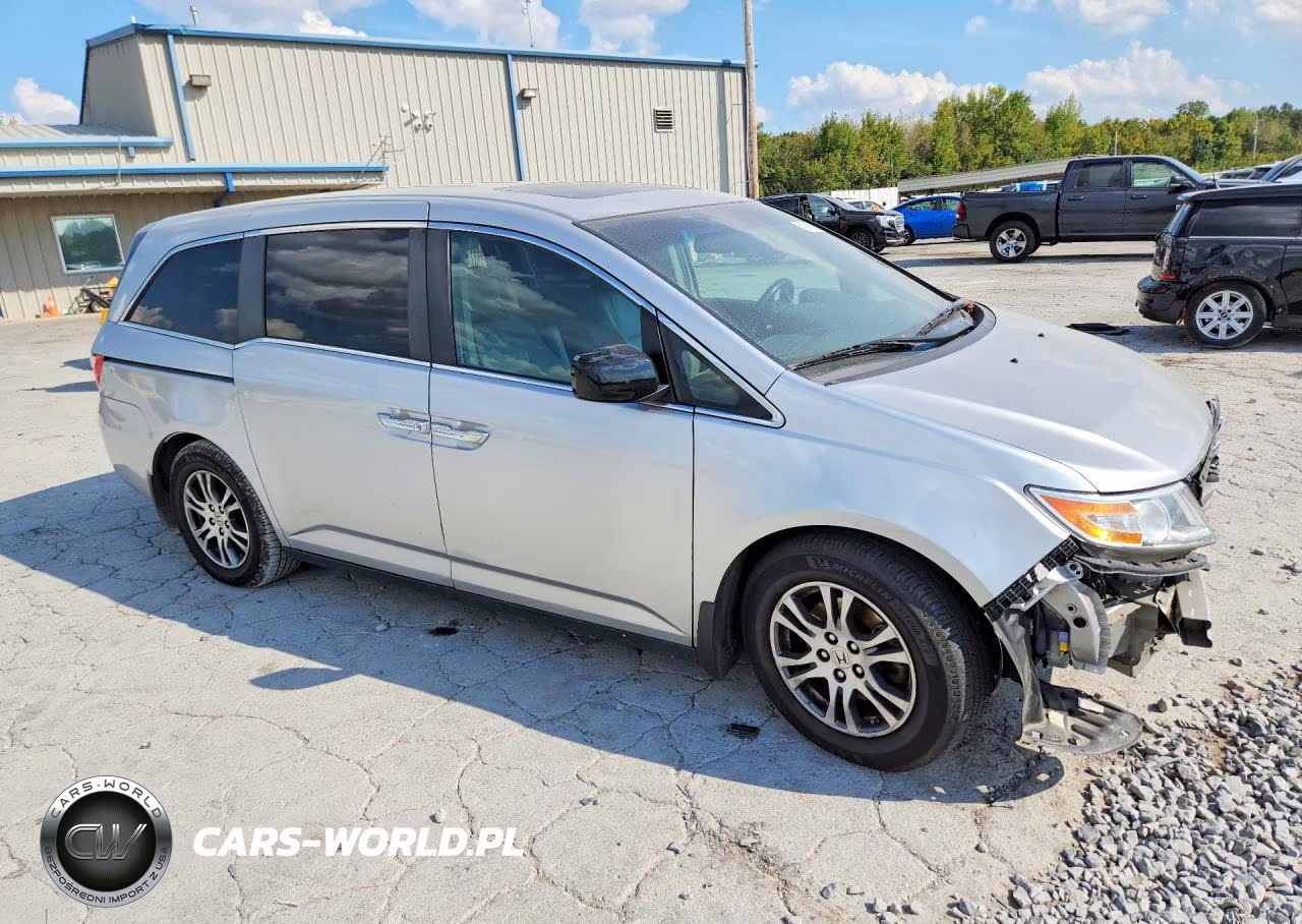 2012 Honda Odyssey Exl VIN:5FNRL5H67CB041011 - 4