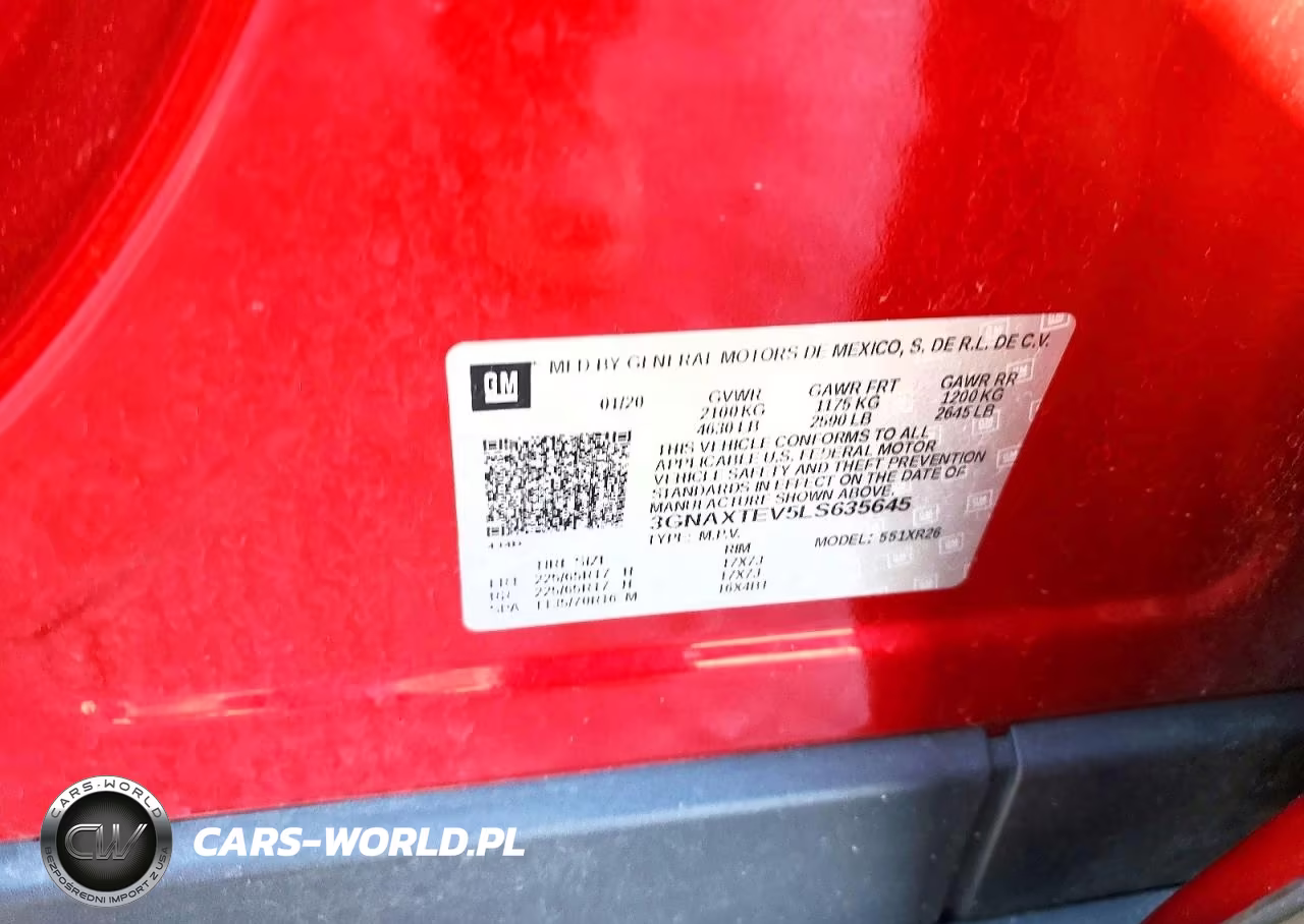 2020 Chevrolet Equinox Lt VIN:3GNAXTEV5LS635645 - 13