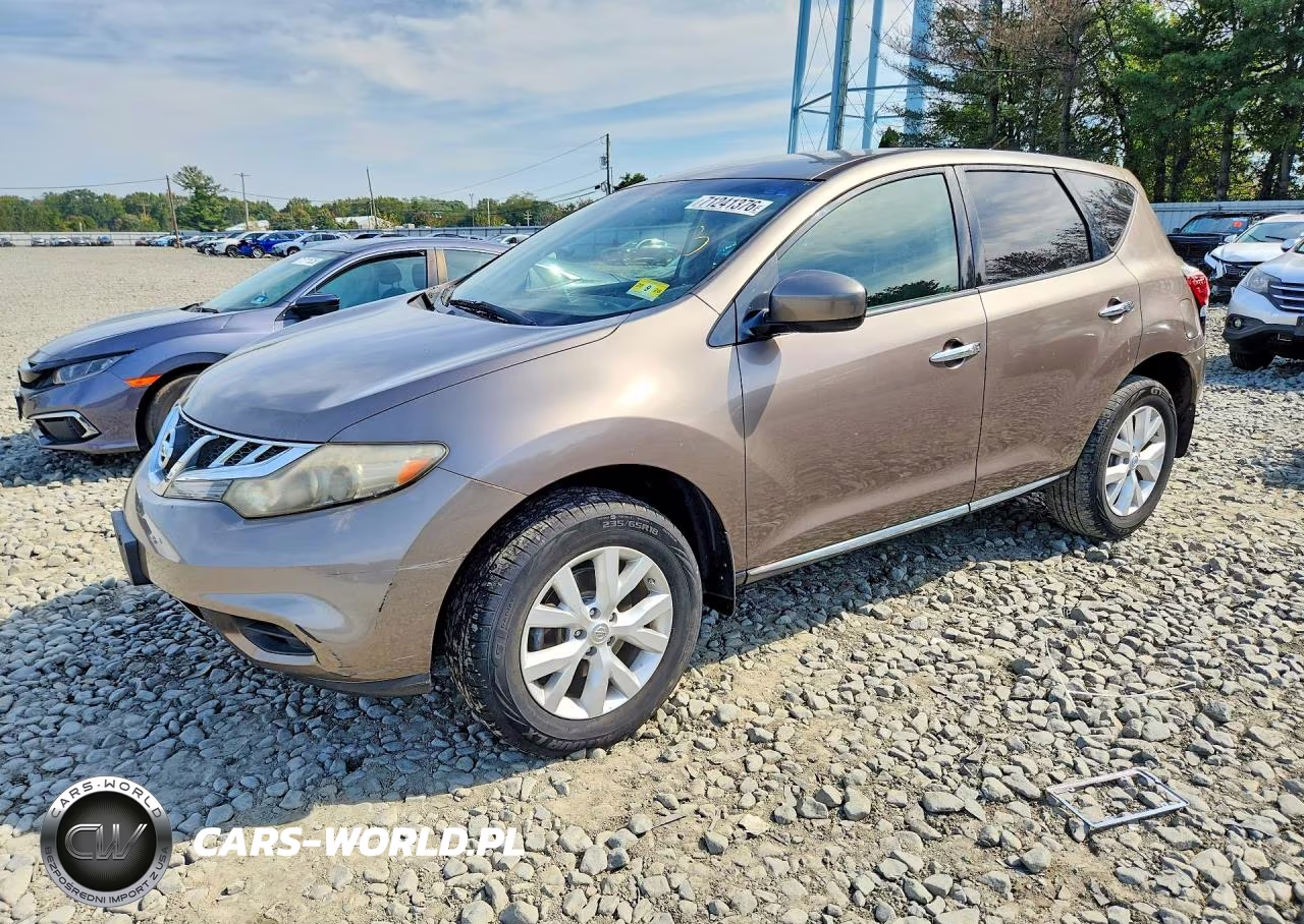 2011 Nissan Murano S VIN:JN8AZ1MW2BW179175 - 1