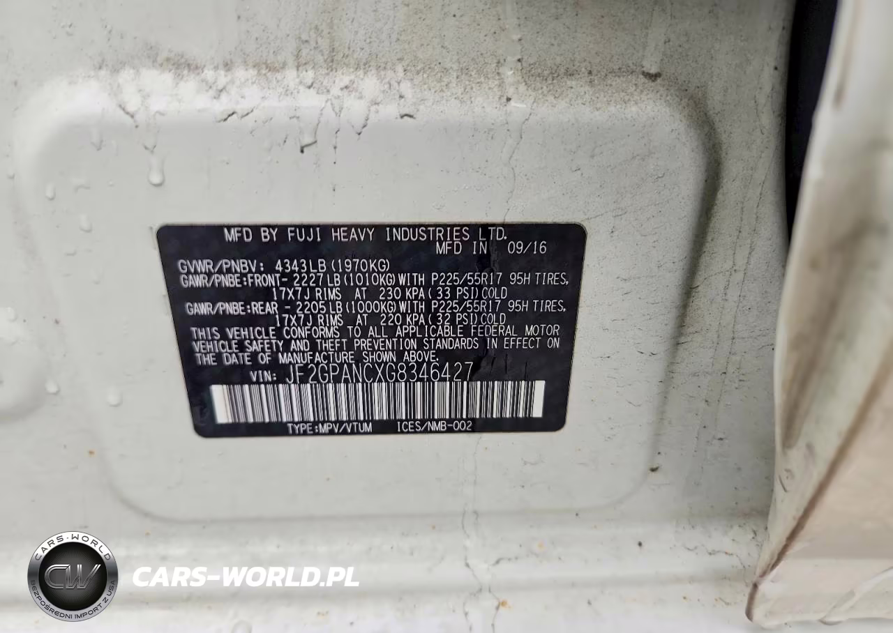 2016 Subaru Crosstrek Limited VIN:JF2GPANCXG8346427 - 13