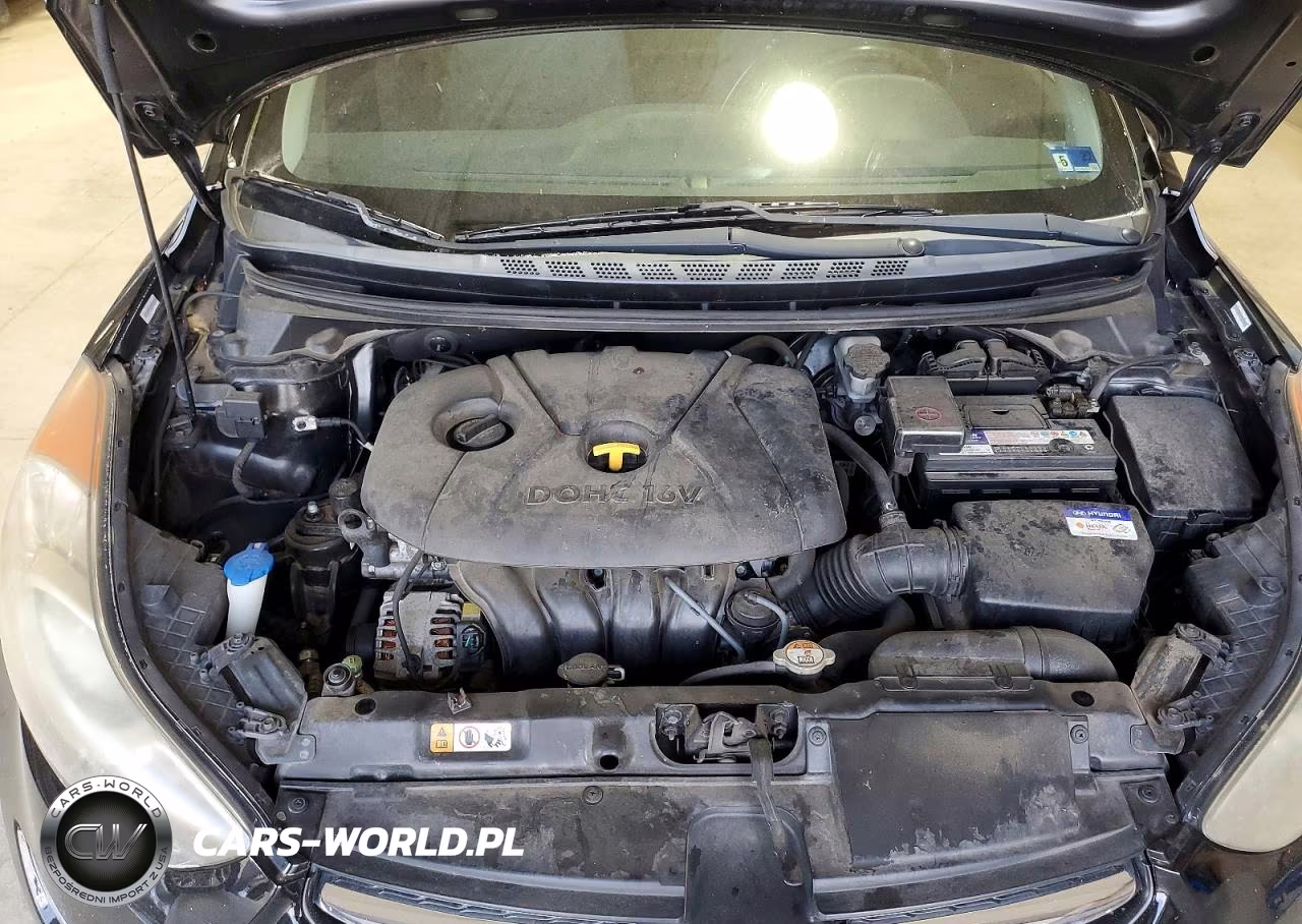 2012 Hyundai Elantra Gls VIN:KMHDH4AE4CU440176 - 11