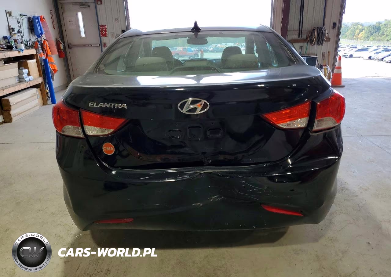 2012 Hyundai Elantra Gls VIN:KMHDH4AE4CU440176 - 6