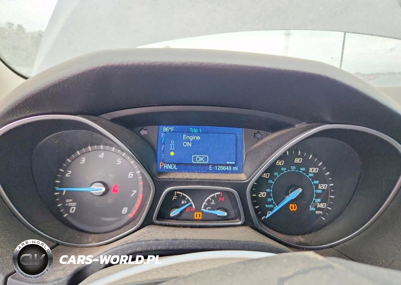 2014 Ford Focus Se VIN:1FADP3F26EL373062 - 9