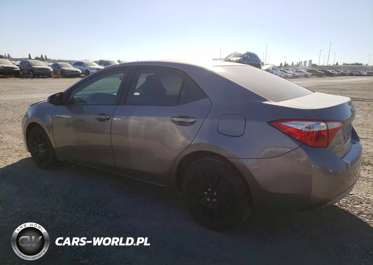 2016 Toyota Corolla Le VIN:2T1BURHE3GC636249 - 2
