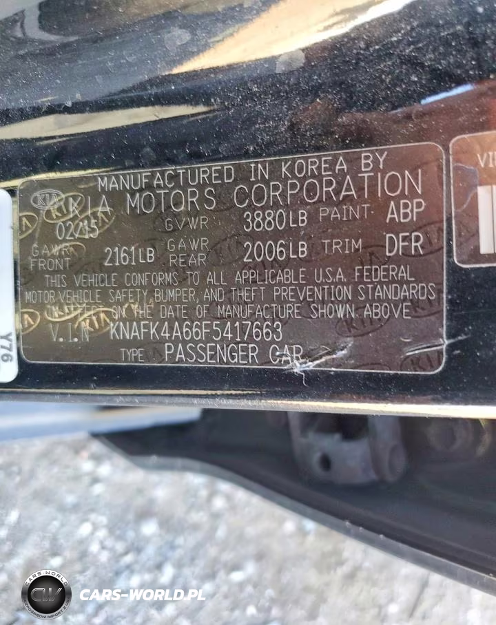 2015 Kia Forte Lx VIN:KNAFK4A66F5417663 - 13