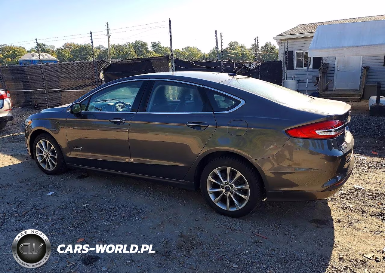 2017 Ford Fusion Se Phev VIN:3FA6P0PU9HR160765 - 2