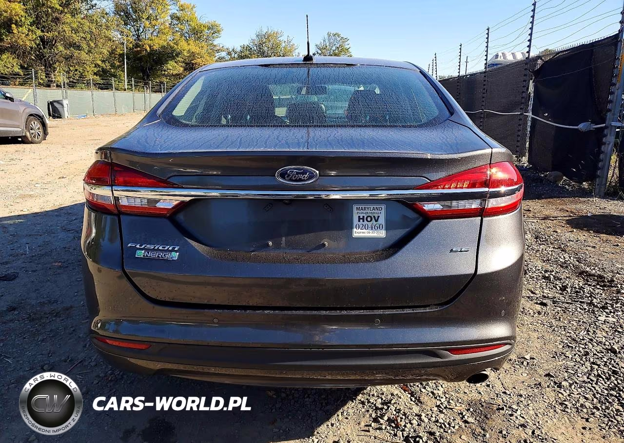 2017 Ford Fusion Se Phev VIN:3FA6P0PU9HR160765 - 6