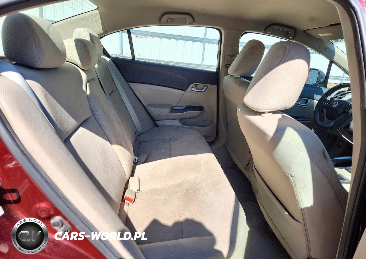 2012 Honda Civic Lx VIN:19XFB2F56CE330160 - 10