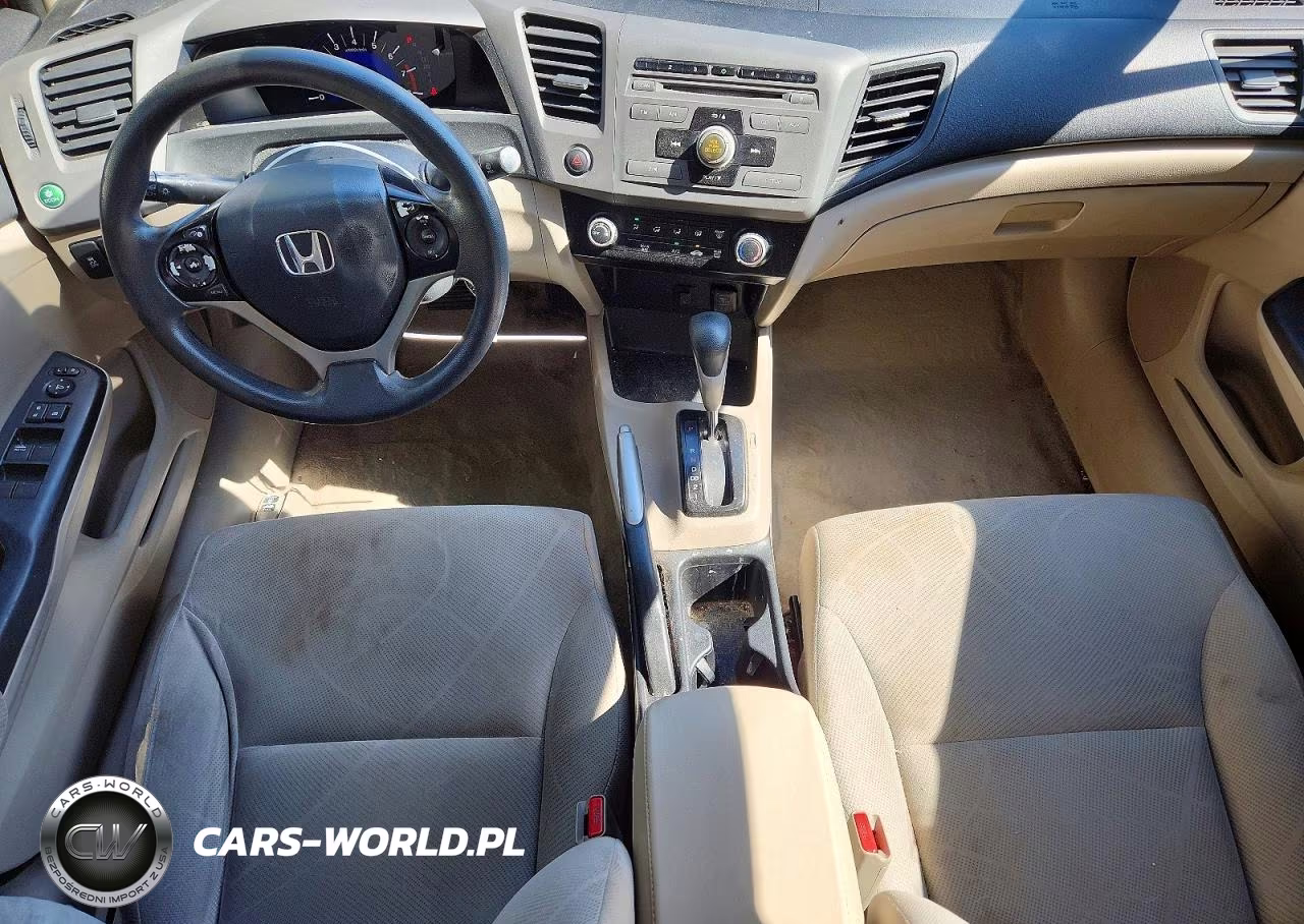 2012 Honda Civic Lx VIN:19XFB2F56CE330160 - 8