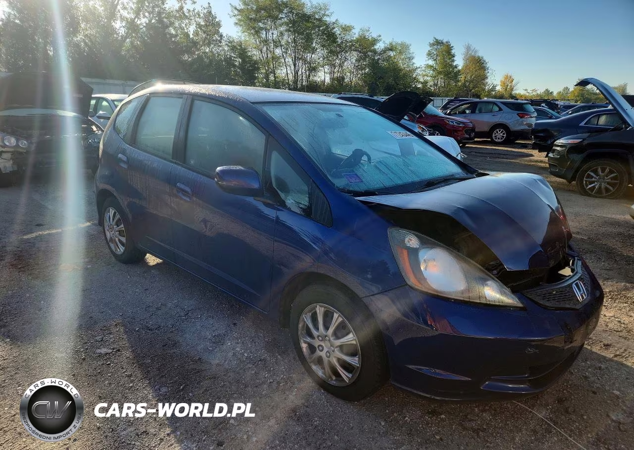 2013 Honda Fit VIN:JHMGE8H35DC020731 - 4