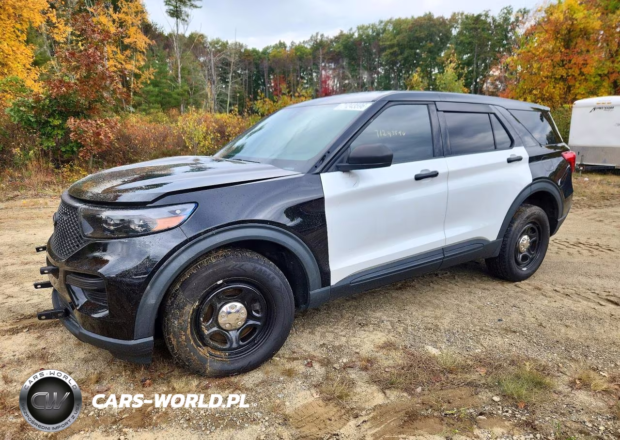 2022 Ford Explorer Police Interceptor VIN:1FM5K8AW2NNA02775 - 1