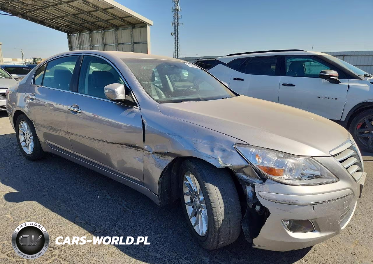 2010 Hyundai Genesis 3.8L VIN:KMHGC4DE7AU081457 - 4