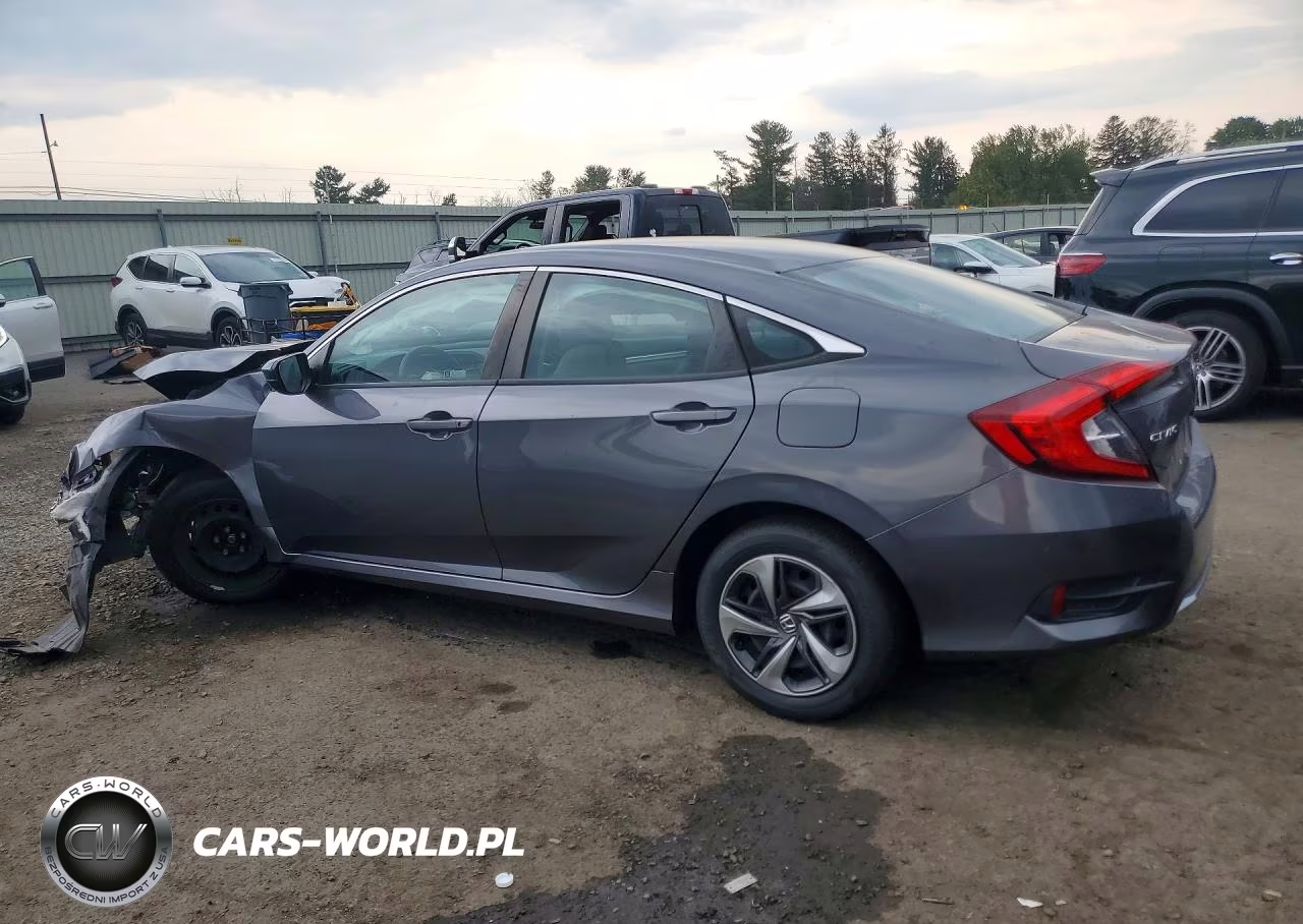 2020 Honda Civic Lx VIN:2HGFC2F67LH507181 - 2