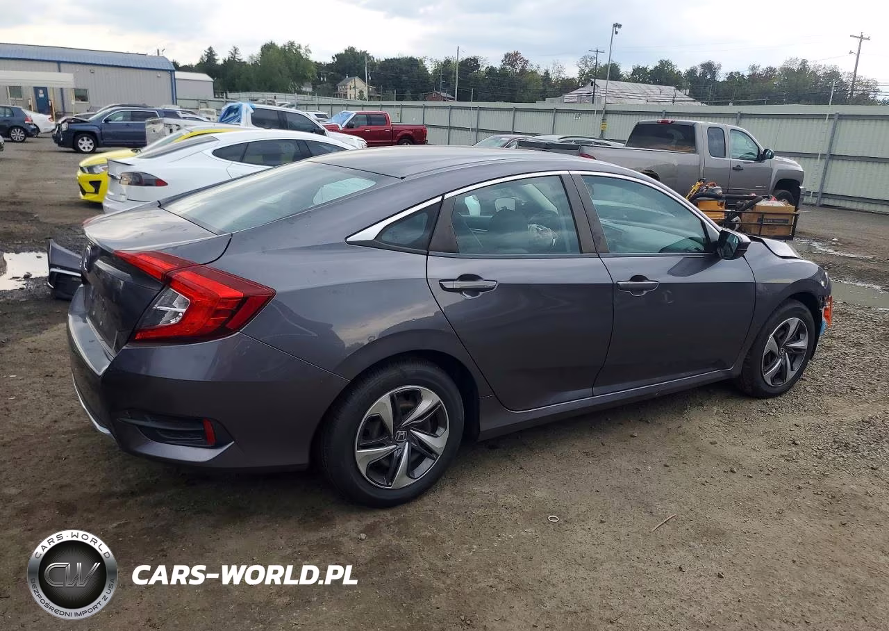 2020 Honda Civic Lx VIN:2HGFC2F67LH507181 - 3