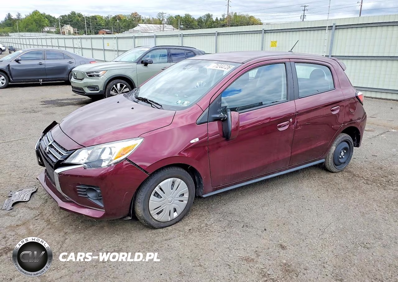 2024 Mitsubishi Mirage Es VIN:ML32AUHJ3RH003132 - 1