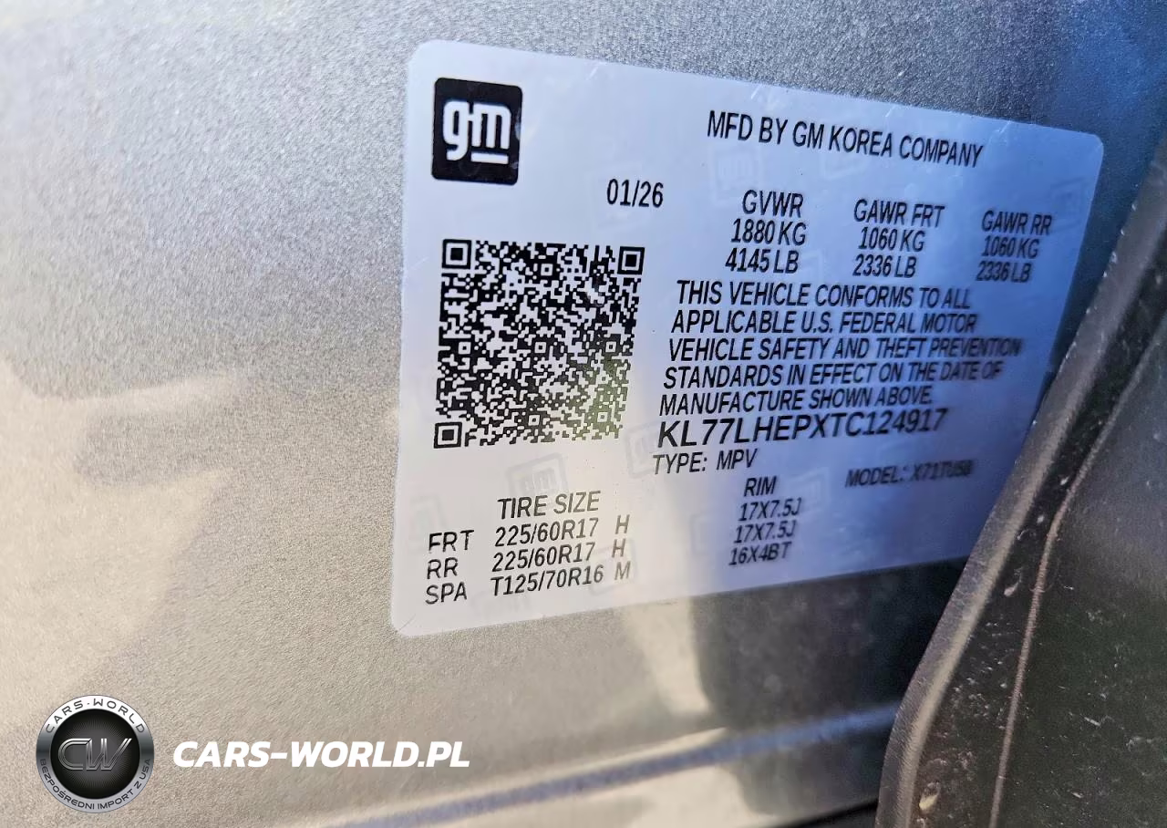 2026 Chevrolet Trax 1Lt VIN:KL77LHEPXTC124917 - 13