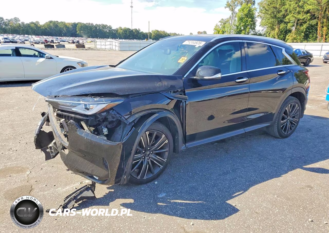 2022 Infiniti Qx50 Luxe VIN:3PCAJ5BA8NF114325 - 1