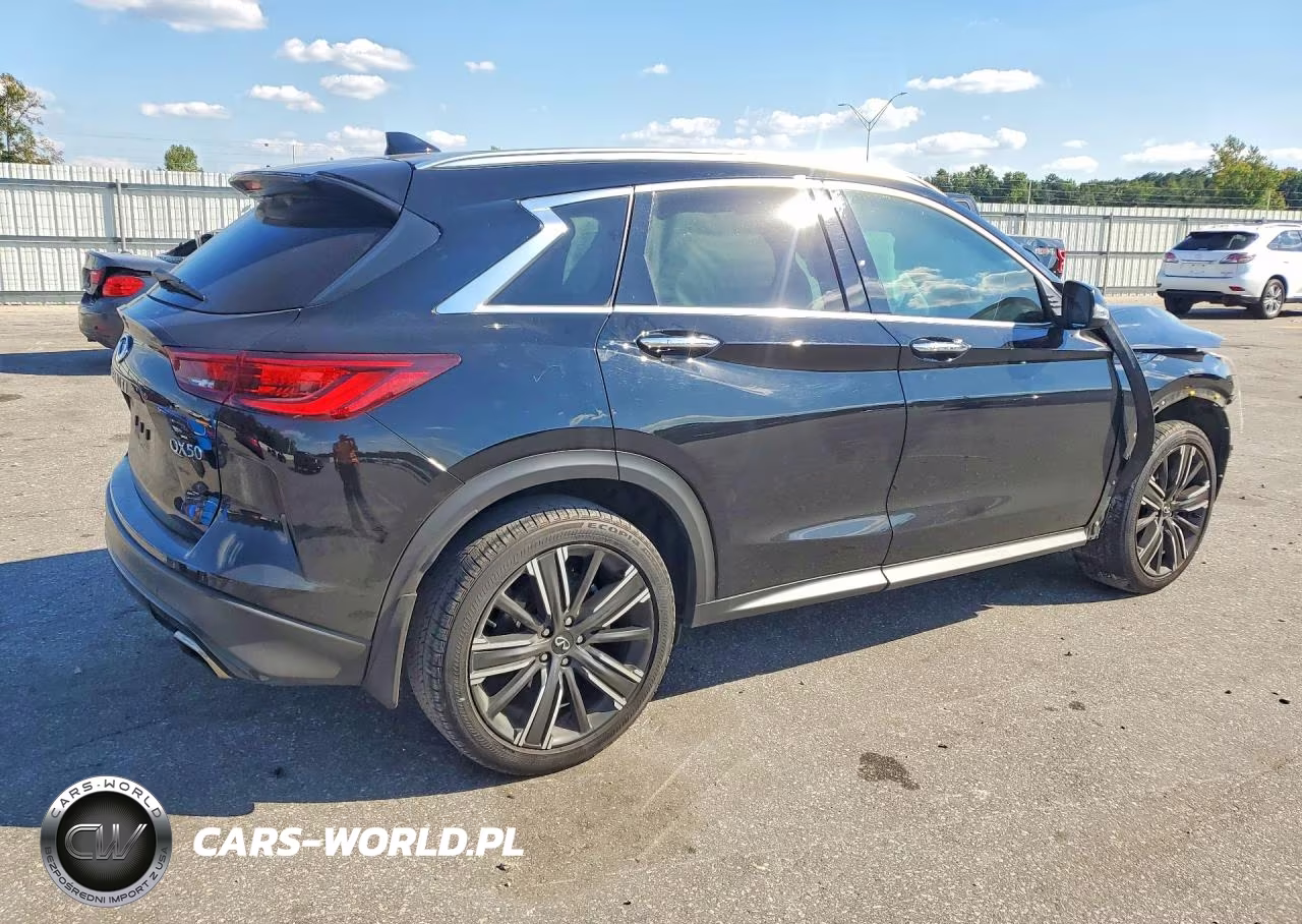 2022 Infiniti Qx50 Luxe VIN:3PCAJ5BA8NF114325 - 3