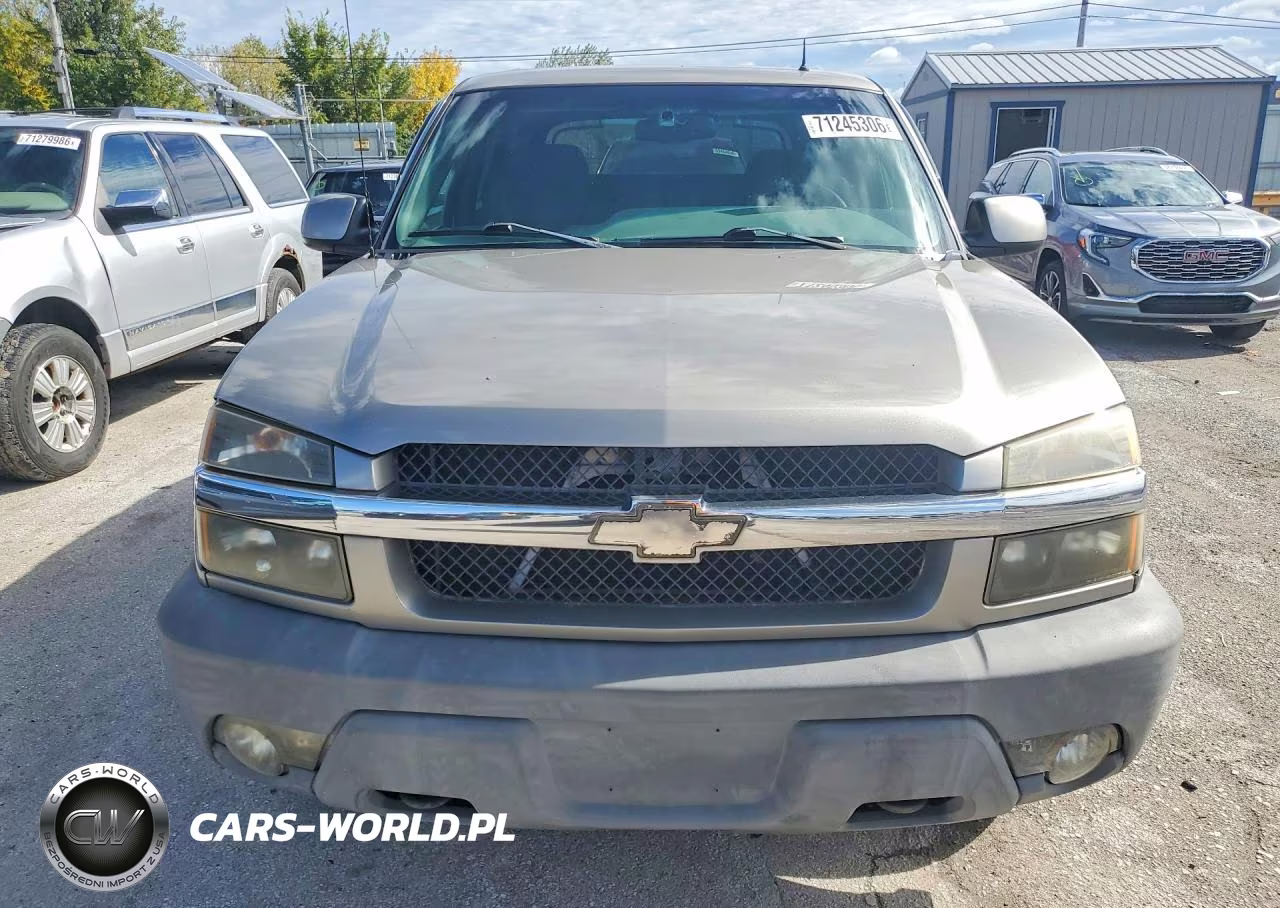 2002 Chevrolet Avalanche K1500 VIN:3GNEK13T82G226868 - 5