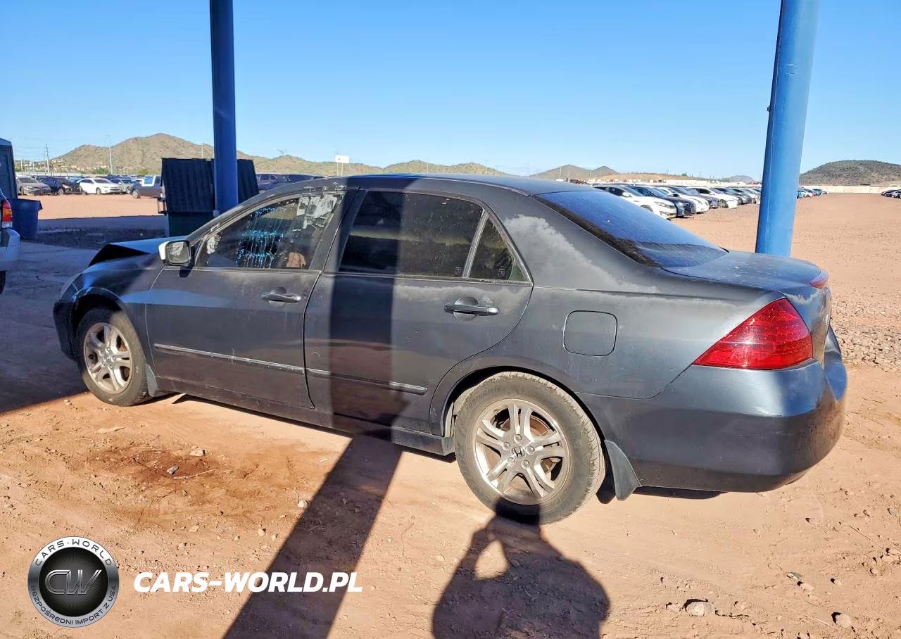2007 Honda Accord Se VIN:JHMCM56307C008607 - 2