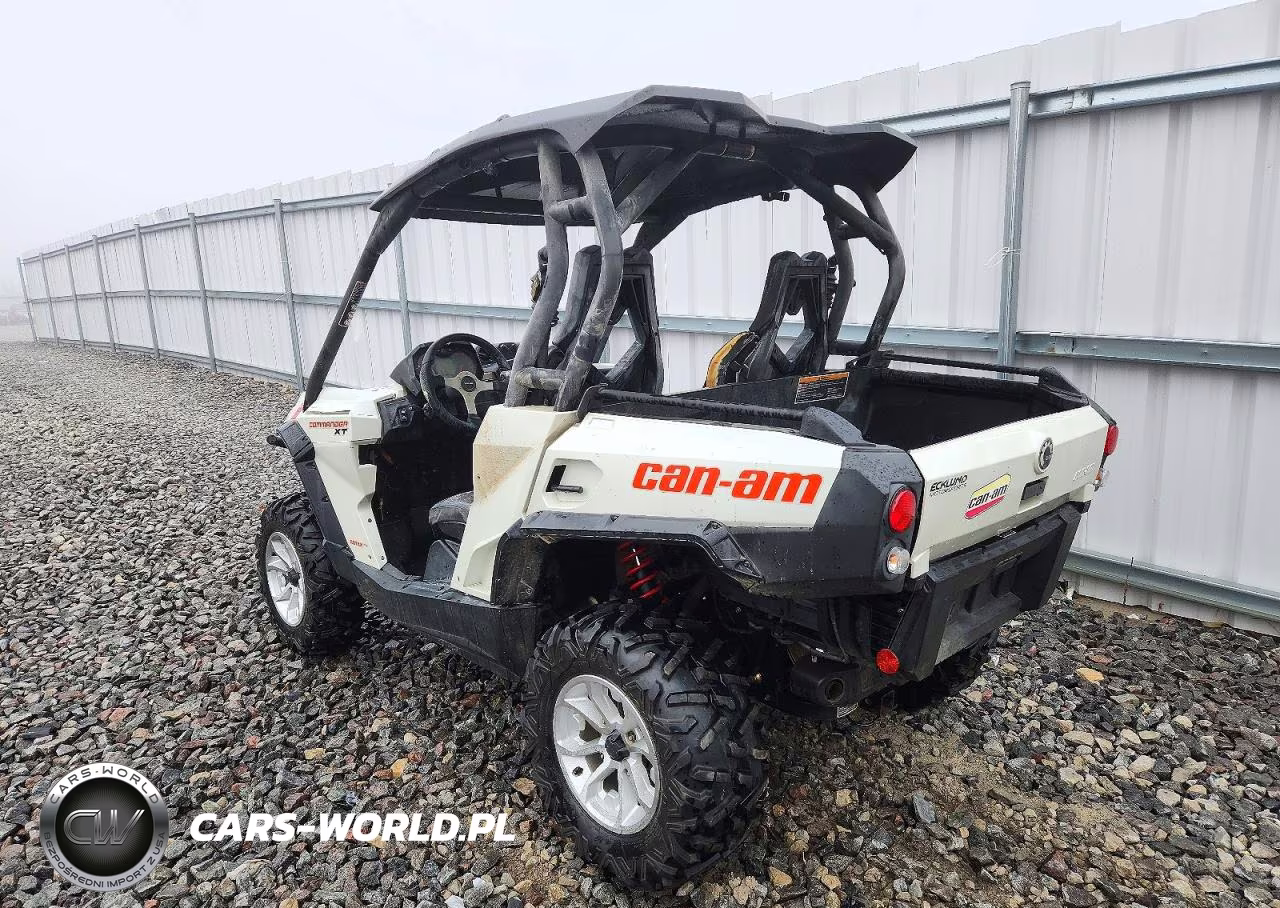 2015 Can-Am Commander Xt Utility Vehicle VIN:3JBKKAP26FJ000904 - 3