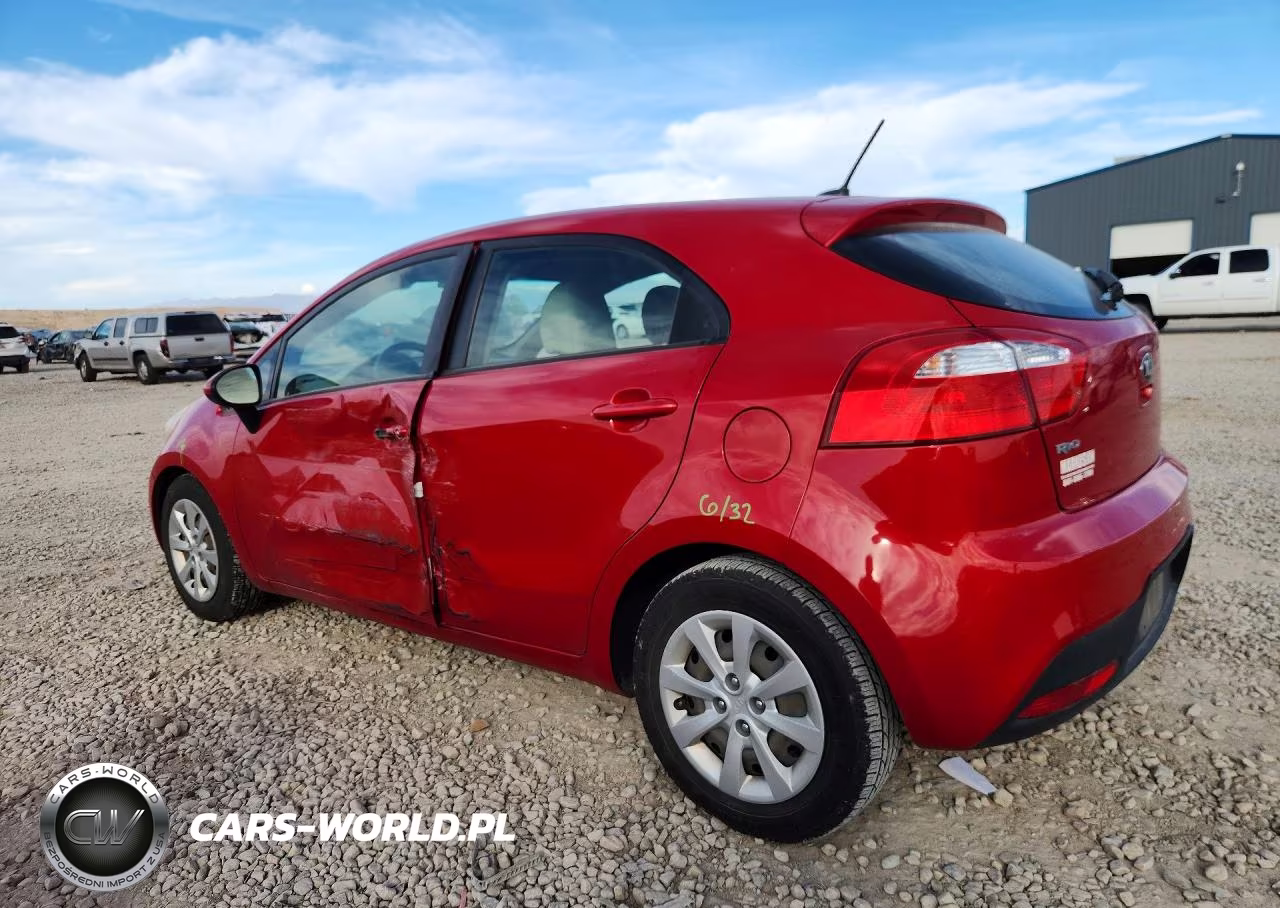 2013 Kia Rio Lx VIN:KNADM5A34D6205719 - 2