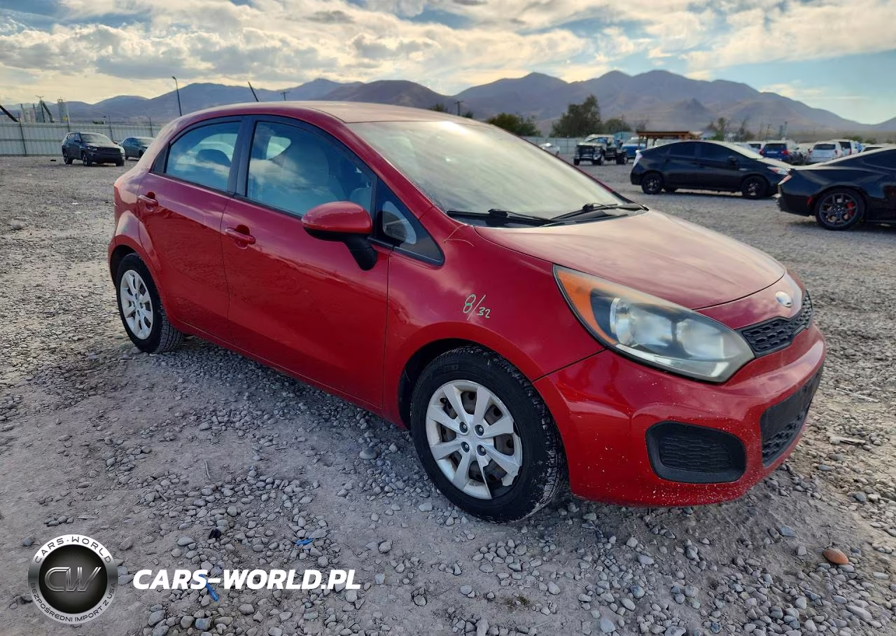 2013 Kia Rio Lx VIN:KNADM5A34D6205719 - 4