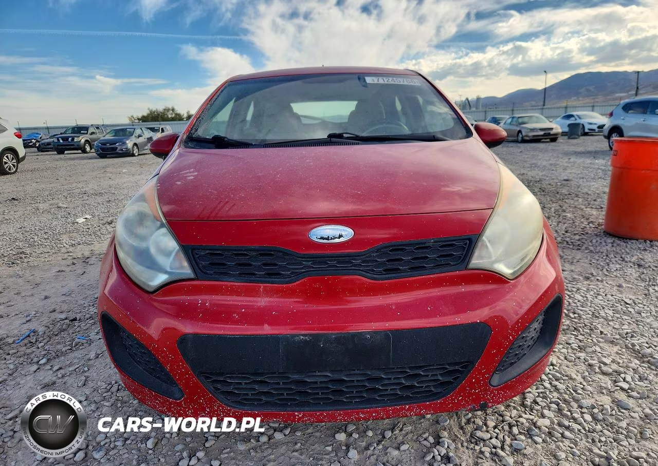 2013 Kia Rio Lx VIN:KNADM5A34D6205719 - 5