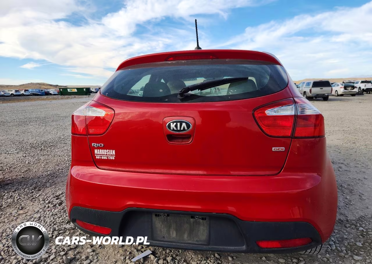 2013 Kia Rio Lx VIN:KNADM5A34D6205719 - 6