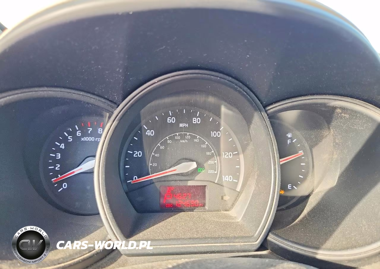 2013 Kia Rio Lx VIN:KNADM5A34D6205719 - 9